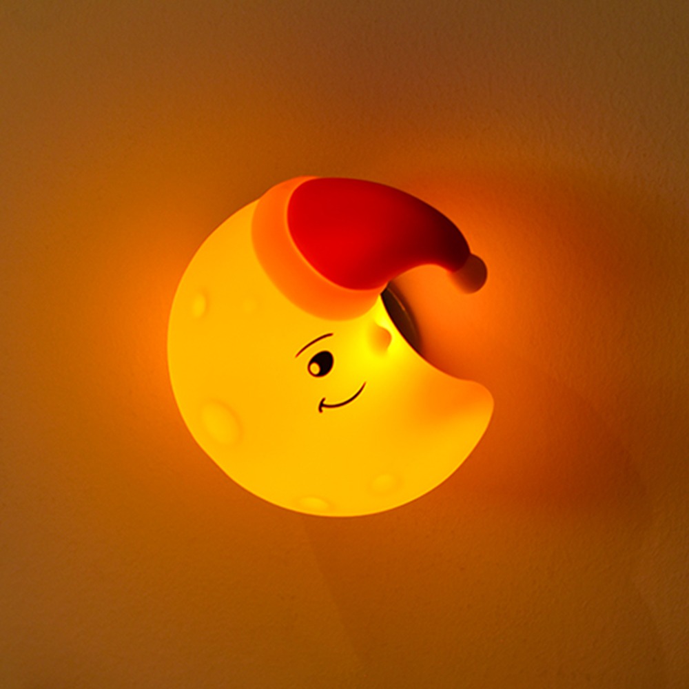 Baby Nursery Wall Lights - Linda Lámpara de Noche de Silicona