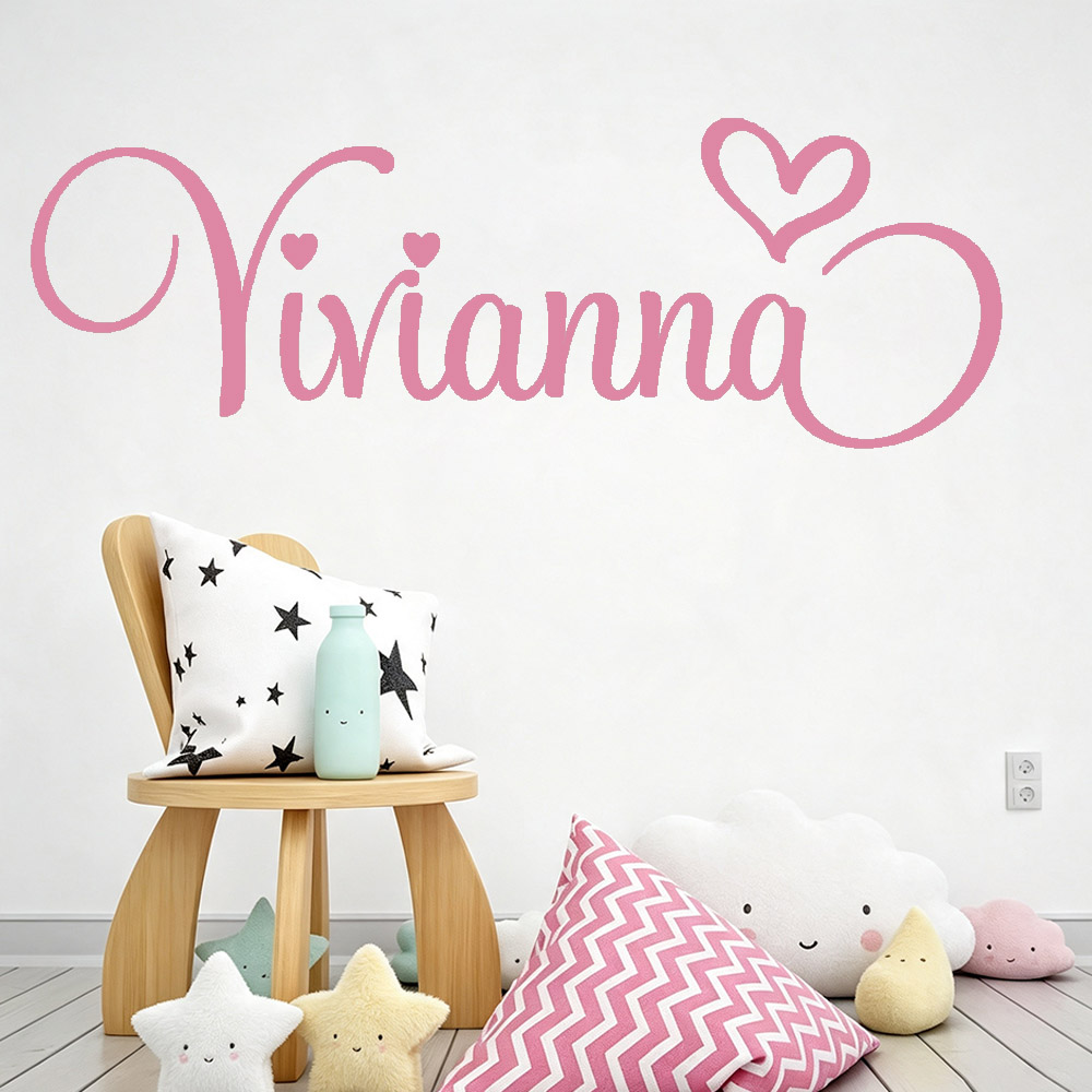 Baby Nursery Decor Girl - Pegatinas de Pared para Habitaciones Infantiles,