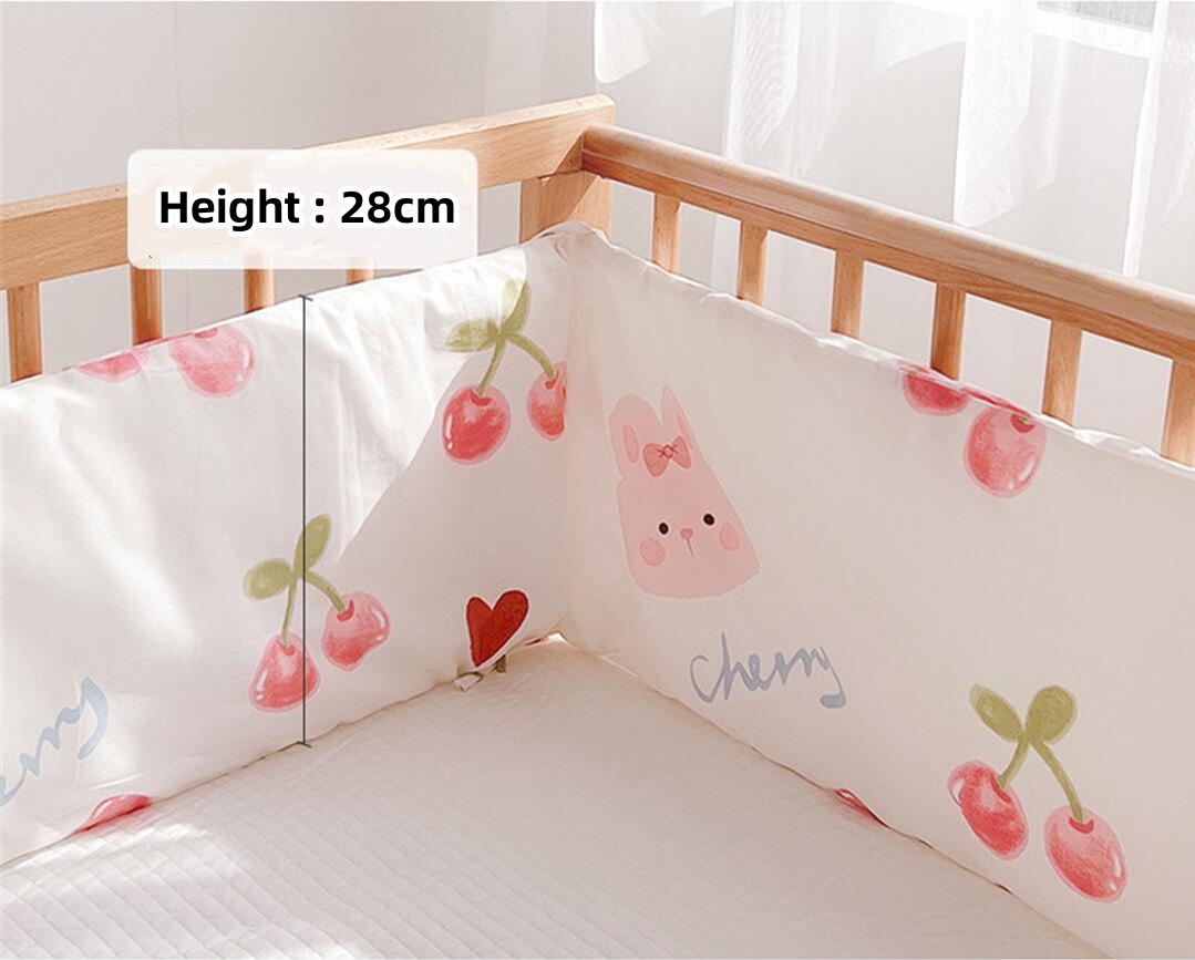 Parachoques para cuna alrededo - Baby Nursery Boy reseña y precio