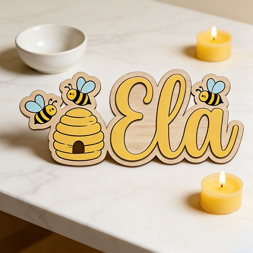 Letrero de Madera Personalizad - Baby Nursery Decor Girl reseña y precio