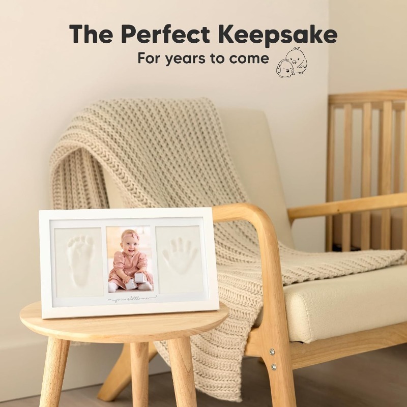 Kit de arcilla con huella de m - Baby Nursery Frames reseña y precio