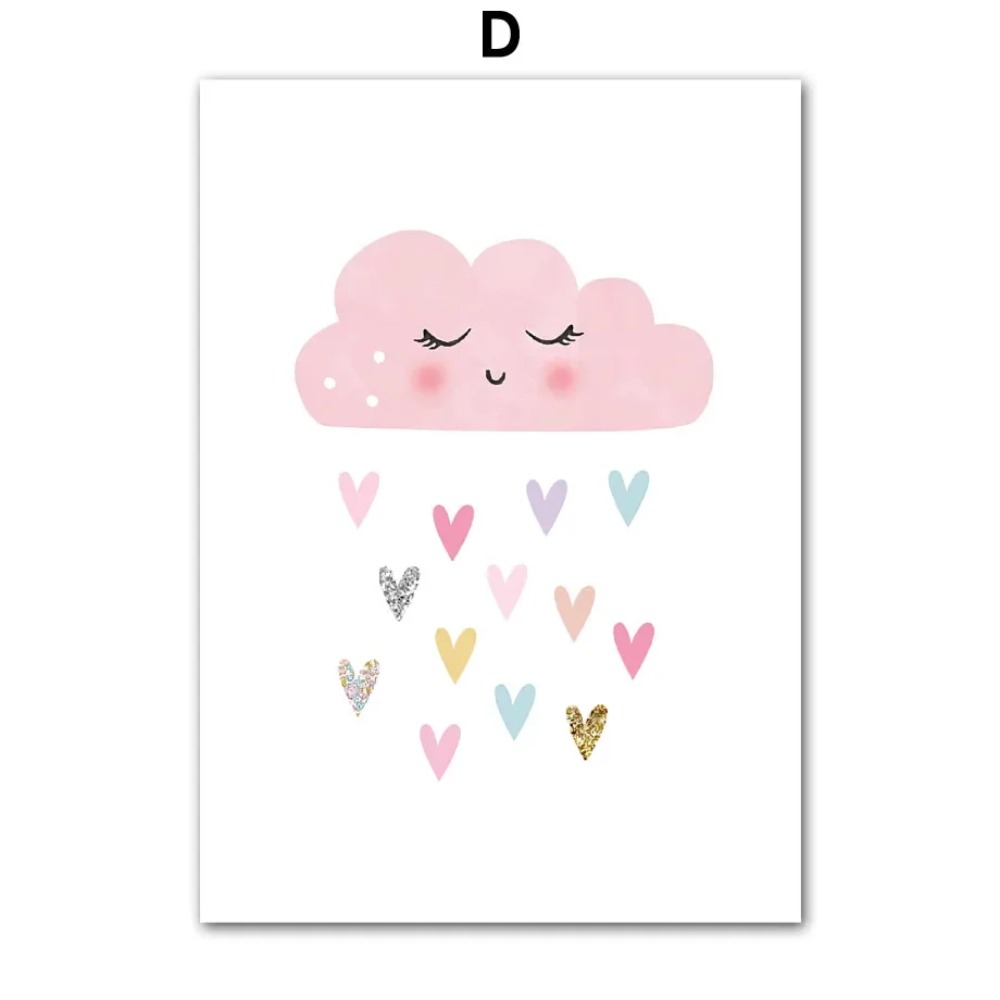 Pósteres e impresiones de arte - Baby Nursery Decor Girl reseña y precio