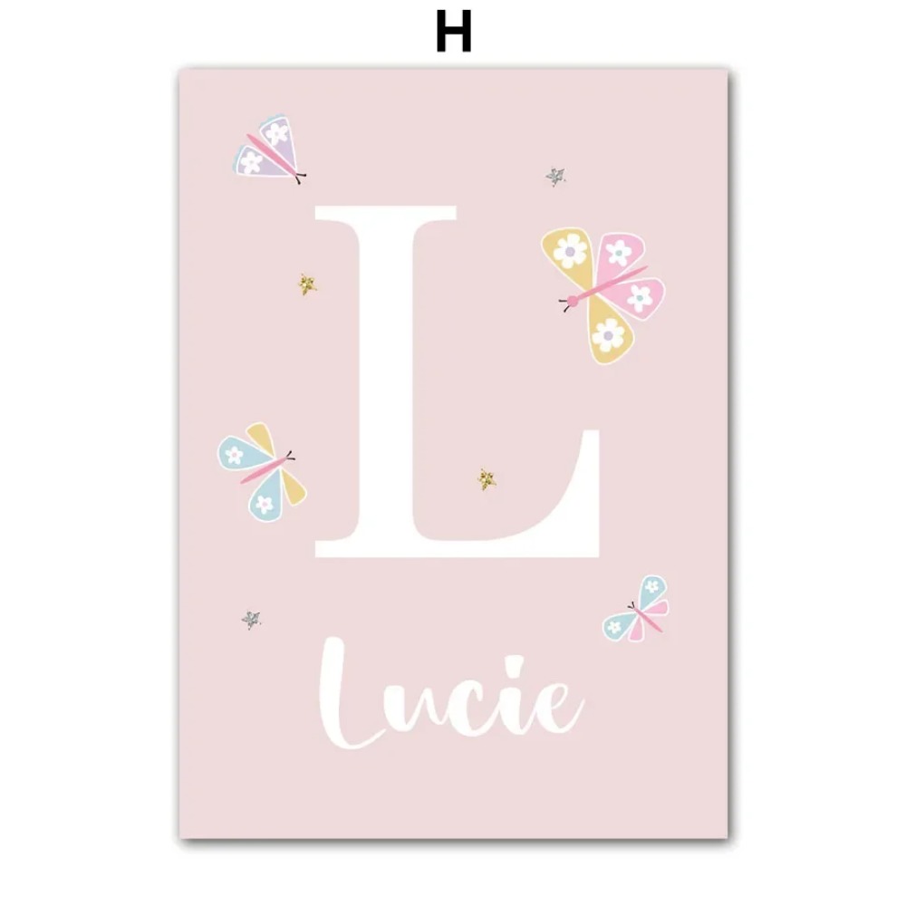 Pósteres e impresiones de arte - Baby Nursery Decor Girl reseña y precio