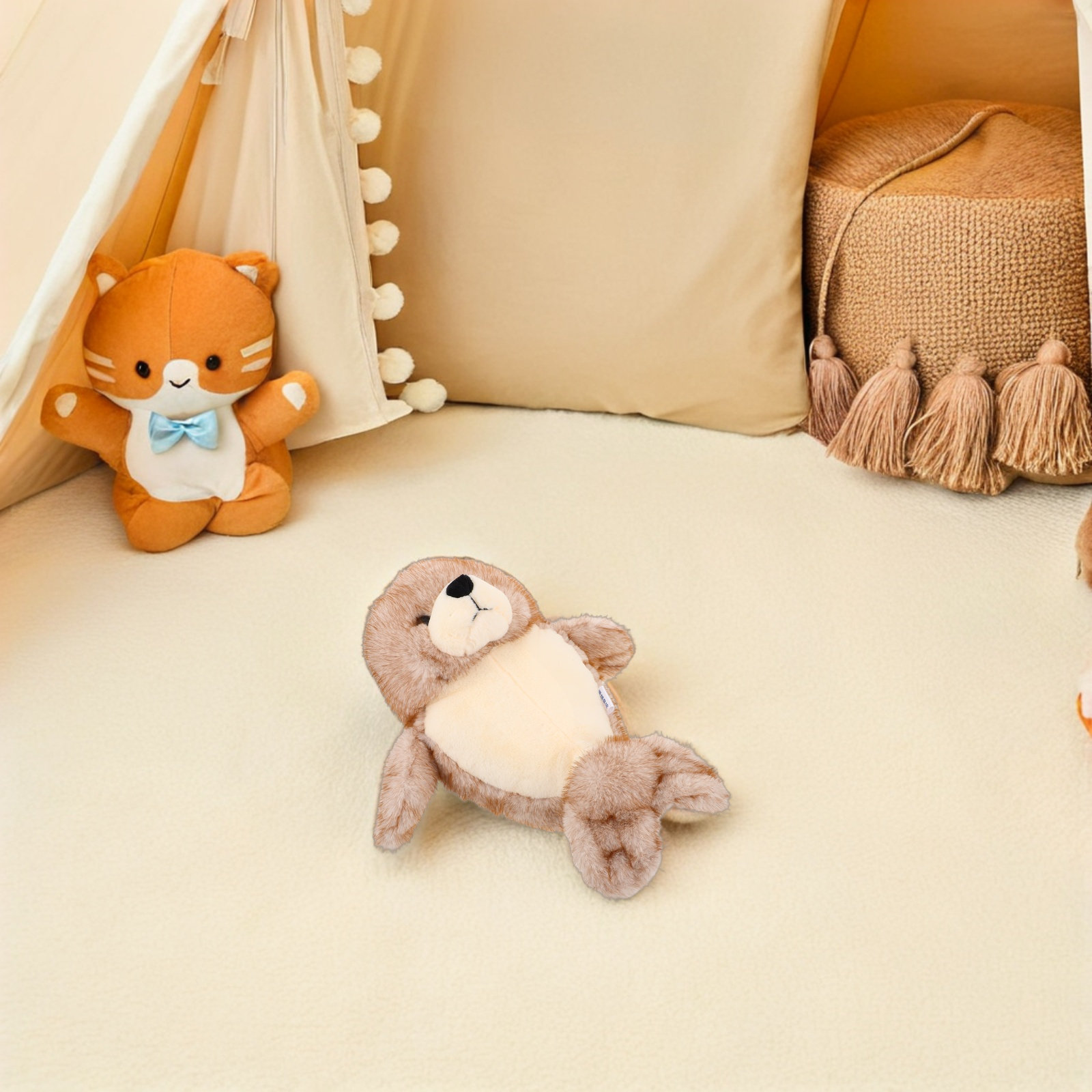 Peluche de foca, suave y acoge - Baby Nursery Boy reseña y precio