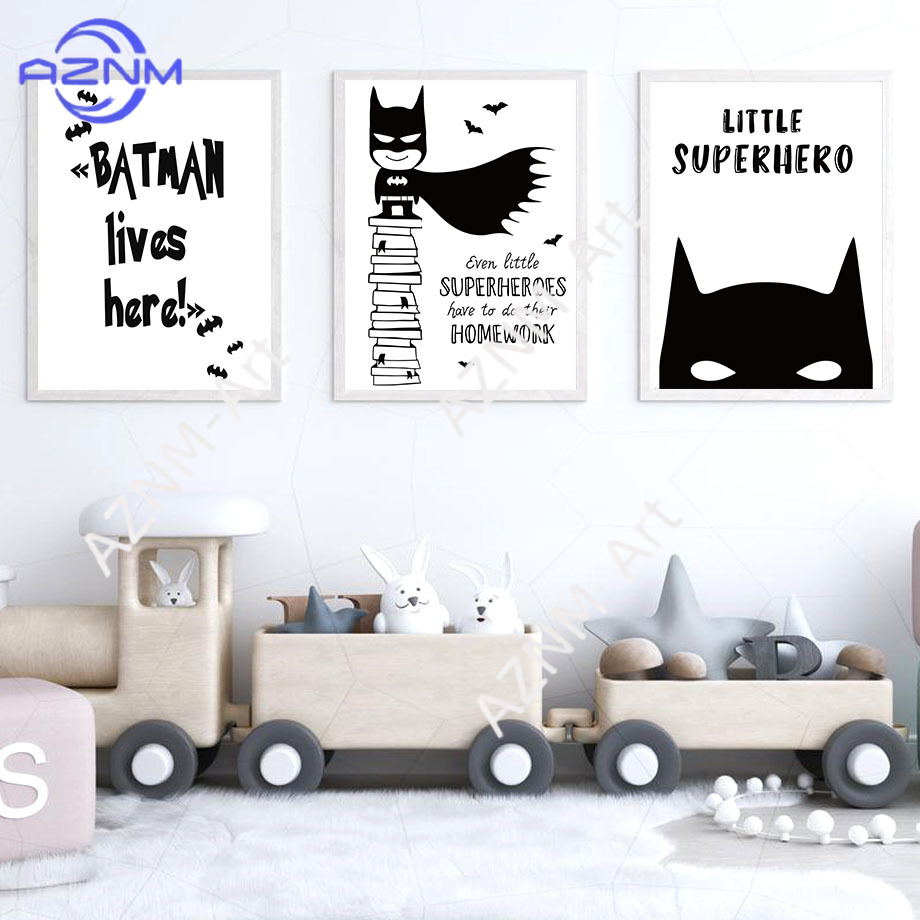 Cuadro sobre lienzo para pared - Baby Nursery Boy reseña y precio